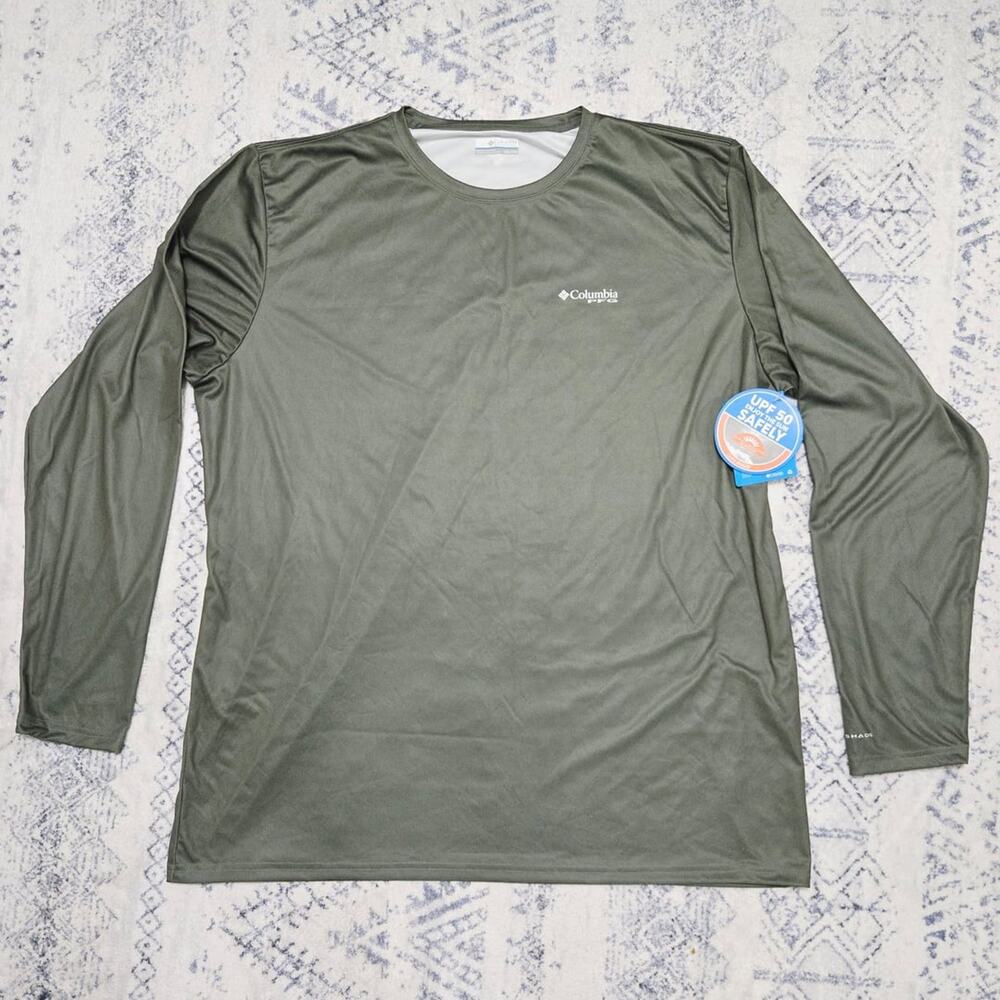 Columbia Men's Terminal Tackle PFG Fish Flag Long Sleeve XXL